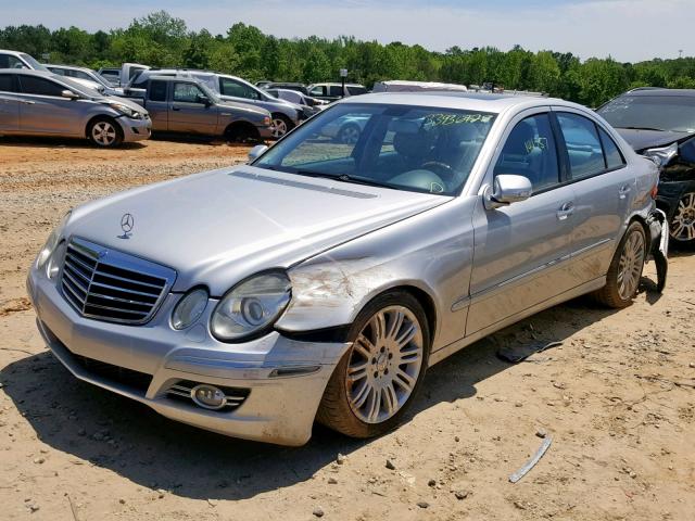 WDBUF56X97B121026 - 2007 MERCEDES-BENZ E 350 SILVER photo 2