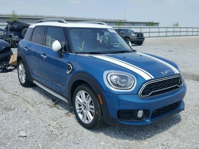 WMZYT5C32J3D81933 - 2018 MINI COOPER S C BLUE photo 1