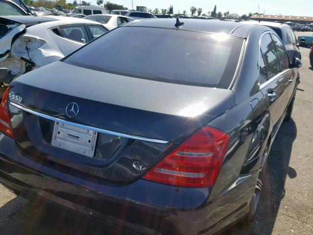 WDDNG7DB8CA421202 - 2012 MERCEDES-BENZ S 550 BLACK photo 4