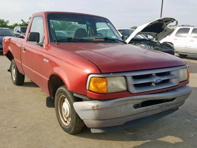 1FTCR10A8VTA55156 - 1997 FORD RANGER RED photo 1