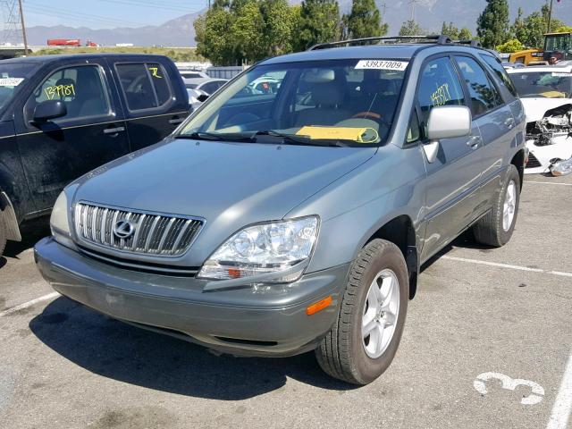 JTJHF10U510218167 - 2001 LEXUS RX 300 GRAY photo 2