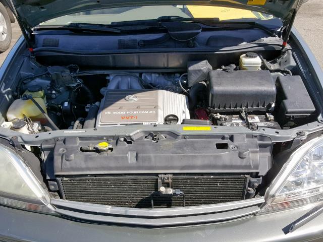 JTJHF10U510218167 - 2001 LEXUS RX 300 GRAY photo 7