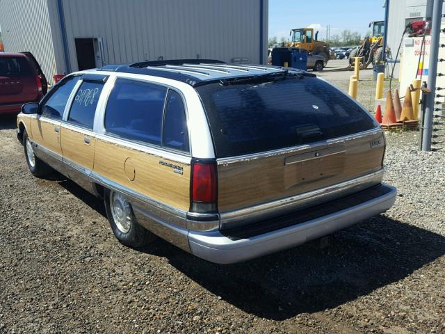 1G4BR82P6SR410447 - 1995 BUICK ROADMASTER BLUE photo 3