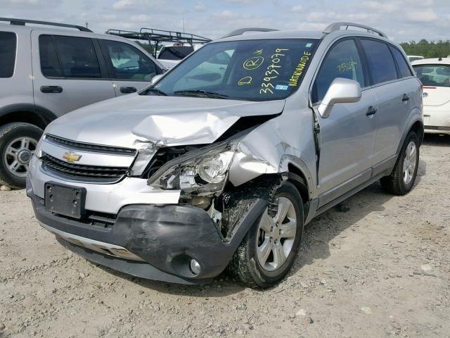 3GNAL2EK3ES614467 - 2014 CHEVROLET CAPTIVA LS 银色 照片 2