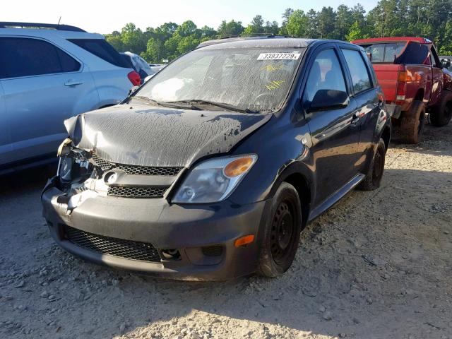 JTKKT604160160508 - 2006 TOYOTA SCION XA BLACK photo 2