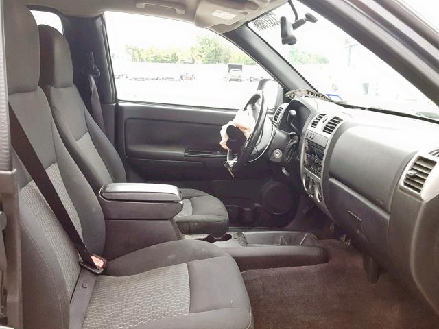 1GCDT49E388231230 - 2008 CHEVROLET COLORADO L BLACK photo 5
