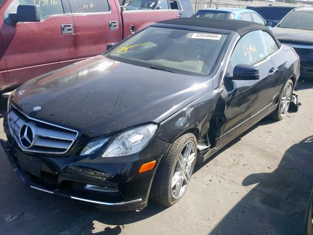 WDDKK5KF3DF212157 - 2013 MERCEDES-BENZ E 350 BLACK photo 2