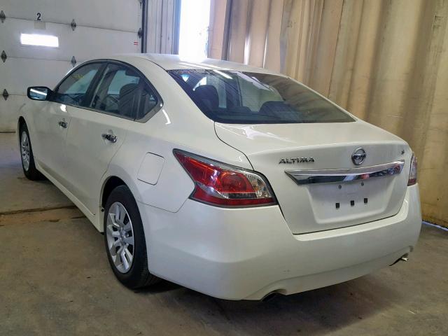 1N4AL3AP1FN302844 - 2015 NISSAN ALTIMA 2.5 WHITE photo 3