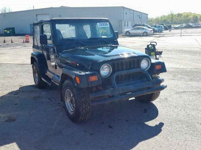 1J4FY49S1WP801190 - 1998 JEEP WRANGLER / BLACK photo 1