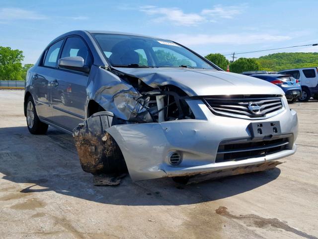 3N1AB6AP8AL625914 - 2010 NISSAN SENTRA 2.0 SILVER photo 1