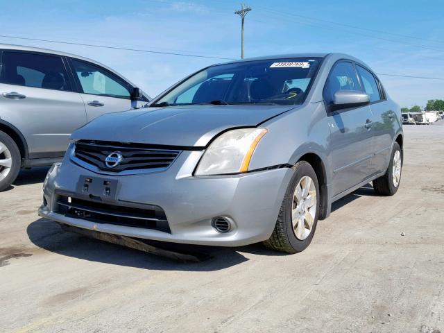 3N1AB6AP8AL625914 - 2010 NISSAN SENTRA 2.0 SILVER photo 2