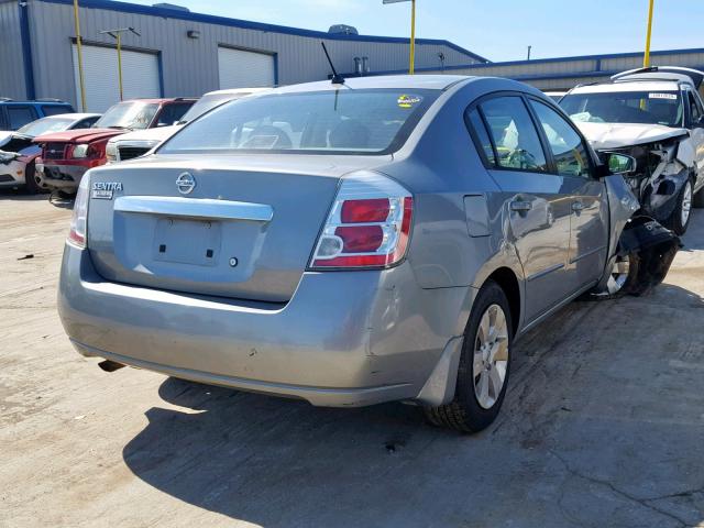 3N1AB6AP8AL625914 - 2010 NISSAN SENTRA 2.0 SILVER photo 4