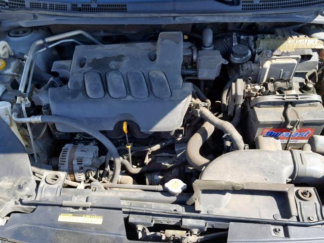 3N1AB6AP8AL625914 - 2010 NISSAN SENTRA 2.0 SILVER photo 7