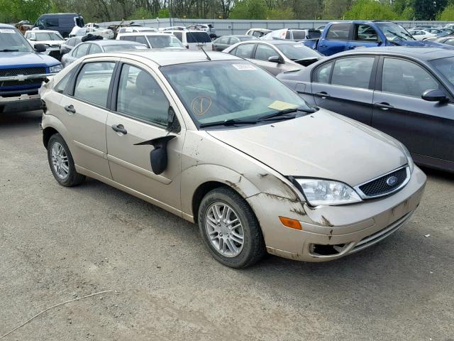 1FAFP34N77W288626 - 2007 FORD FOCUS ZX4 GOLD photo 1