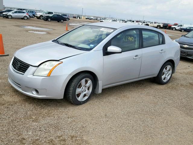 3N1AB61E59L654703 - 2009 NISSAN SENTRA 2.0 SILVER photo 2