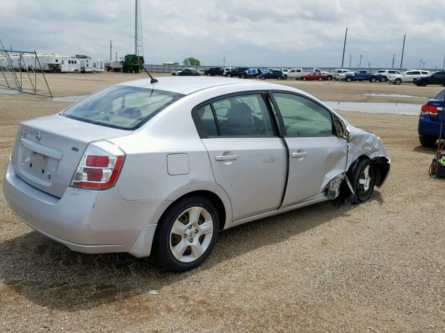 3N1AB61E59L654703 - 2009 NISSAN SENTRA 2.0 SILVER photo 4