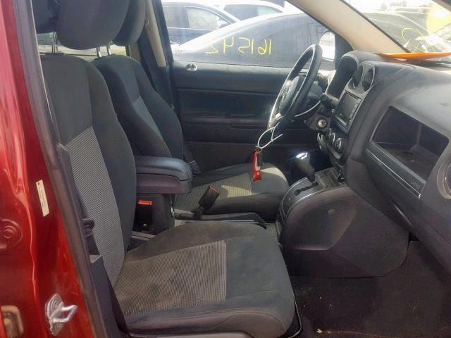 1J4NT1FAXBD208721 - 2011 JEEP COMPASS SP Бордовый фото 5