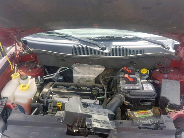 1J4NT1FAXBD208721 - 2011 JEEP COMPASS SP Бордовый фото 7