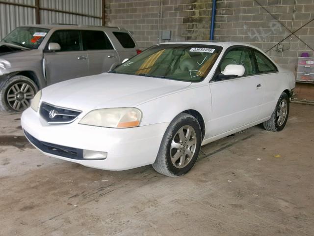 19UYA42451A028770 - 2001 ACURA 3.2CL WHITE photo 2