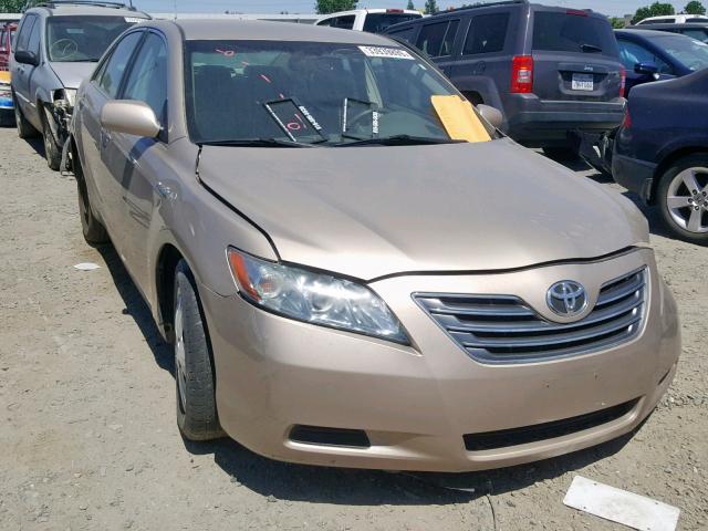 4T1BB46K69U099945 - 2009 TOYOTA CAMRY HYBR GOLD photo 1