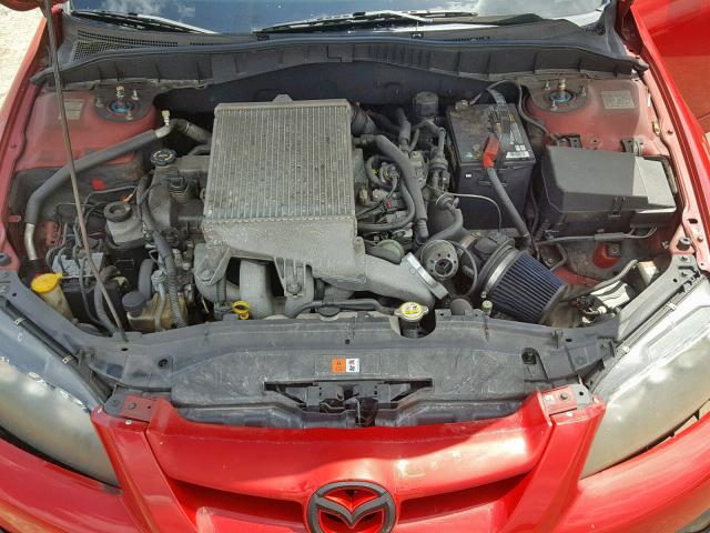 JM1GG12LX61106899 - 2006 MAZDA SPEED 6 RED photo 7