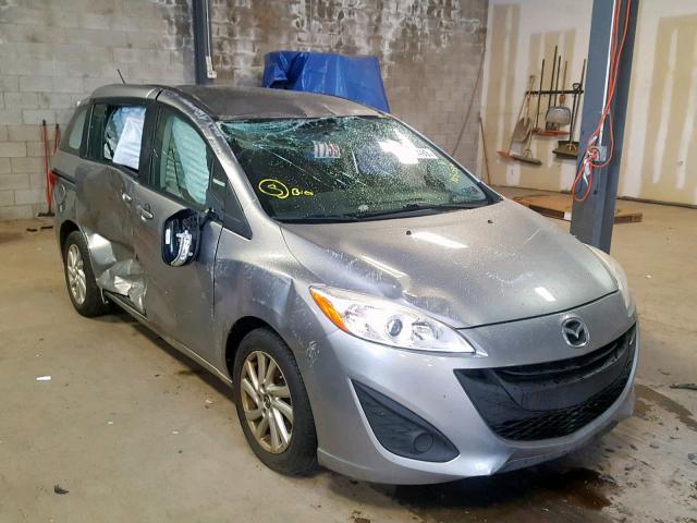 JM1CW2BL1D0145570 - 2013 MAZDA 5 SILVER photo 1