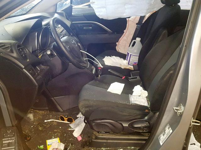 JM1CW2BL1D0145570 - 2013 MAZDA 5 SILVER photo 5