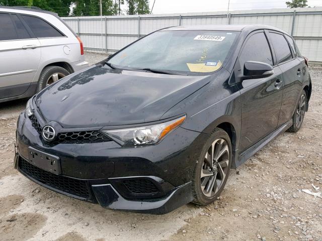 JTNKARJE5GJ513314 - 2016 TOYOTA SCION IM BLACK photo 2