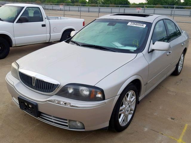 1LNHM87A84Y605813 - 2004 LINCOLN LS SILVER photo 2