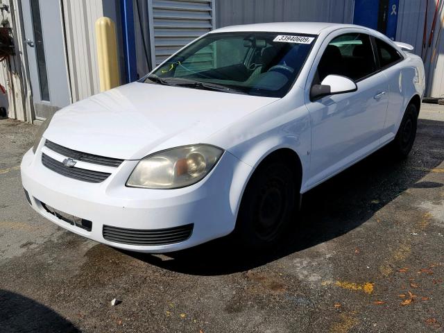 1G1AL15F677302949 - 2007 CHEVROLET COBALT LT WHITE photo 2