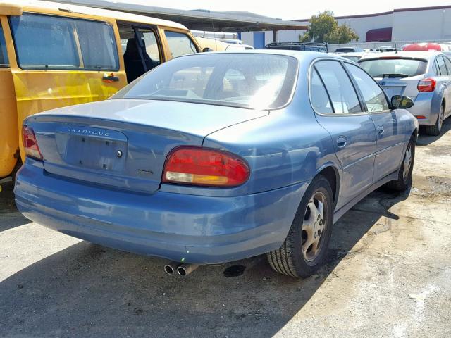 1G3WH52H0XF372786 - 1999 OLDSMOBILE INTRIGUE G BLUE photo 4
