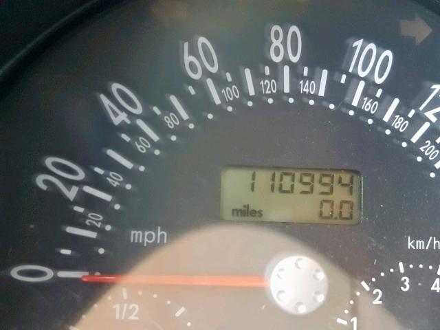 3VWDD21C81M435225 - 2001 VOLKSWAGEN NEW BEETLE Mavi foto 8