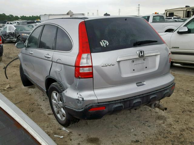 JHLRE38759C015233 - 2009 HONDA CR-V EXL GRAY photo 3