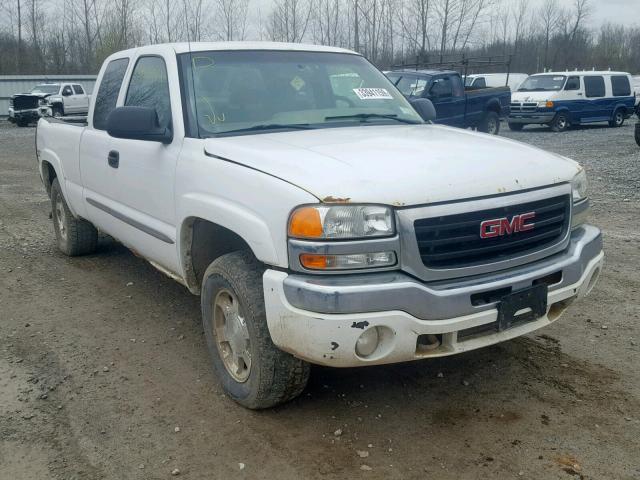 1GTEK19Z06Z275461 - 2006 GMC NEW SIERRA WHITE photo 1