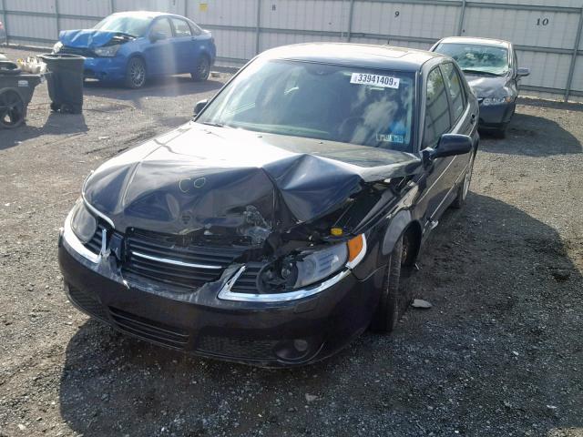 YS3EH49G773524172 - 2007 SAAB 9-5 AERO BLACK photo 2