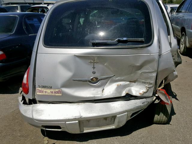 3A8FY58BX8T115900 - 2008 CHRYSLER PT CRUISER SILVER photo 9