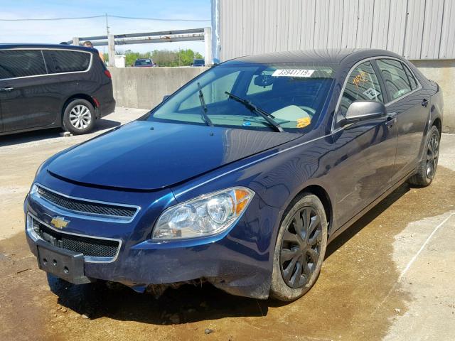 1G1ZB5E14BF166580 - 2011 CHEVROLET MALIBU LS BLUE photo 2