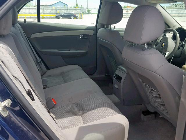 1G1ZB5E14BF166580 - 2011 CHEVROLET MALIBU LS BLUE photo 6