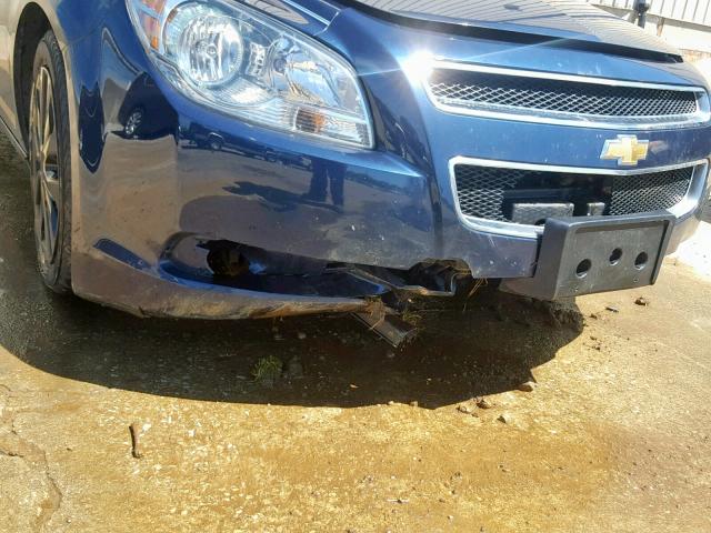 1G1ZB5E14BF166580 - 2011 CHEVROLET MALIBU LS BLUE photo 9