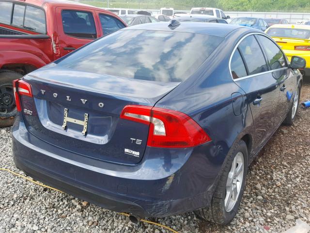 YV1622FS0C2079729 - 2012 VOLVO S60 T5 BLUE photo 4