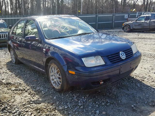 3VWSD69M81M230600 - 2001 VOLKSWAGEN JETTA GLS BLUE photo 1