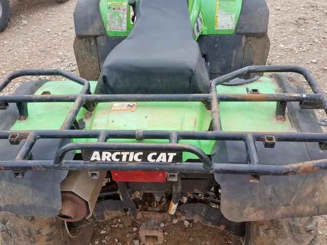 4UF04ATV04T252894 - 2004 ARCTIC CAT TRV650 GREEN photo 6