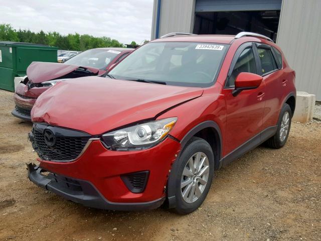 JM3KE2BE0E0401125 - 2014 MAZDA CX-5 SPORT RED photo 2