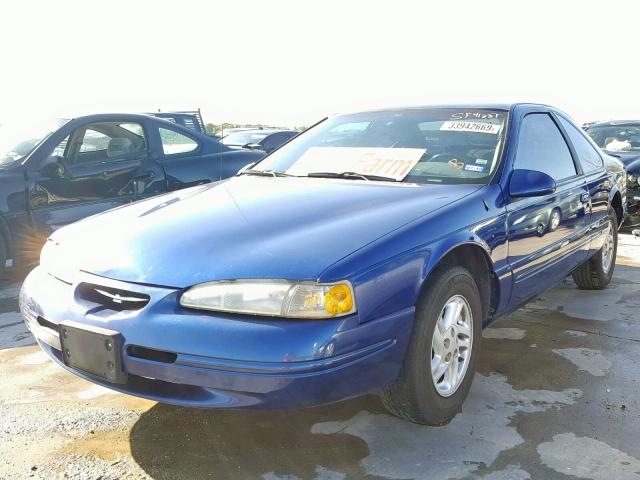 1FALP62W1VH160495 - 1997 FORD THUNDERBIR BLUE photo 2