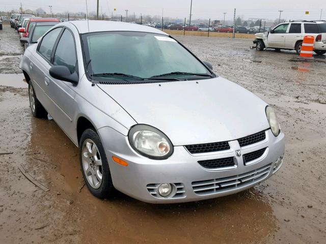 1B3ES56C63D235936 - 2003 DODGE NEON SXT SILVER photo 1