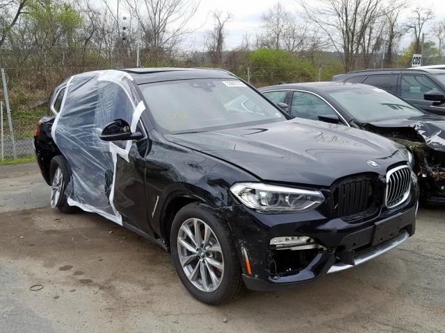 5UXTR9C57KLE13339 - 2019 BMW X3 XDRIVE3 BLACK photo 1