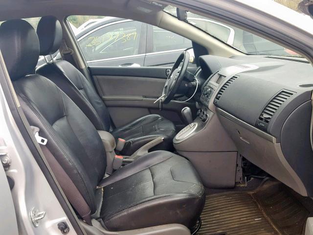 3N1AB61E67L676741 - 2007 NISSAN SENTRA 2.0 SILVER photo 5