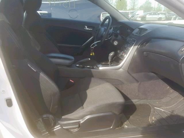 KMHHT6KD0CU071592 - 2012 HYUNDAI GENESIS CO WHITE photo 5