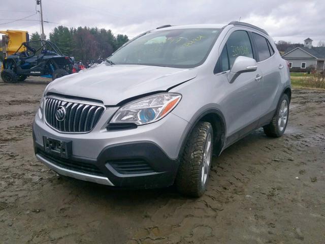 KL4CJESB6FB133116 - 2015 BUICK ENCORE SILVER photo 2