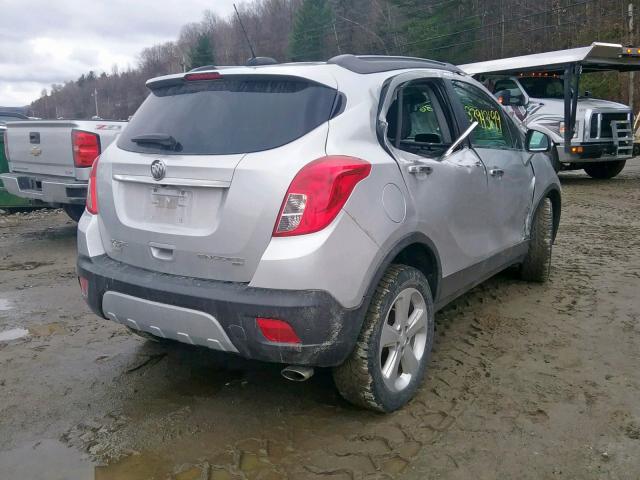 KL4CJESB6FB133116 - 2015 BUICK ENCORE SILVER photo 4